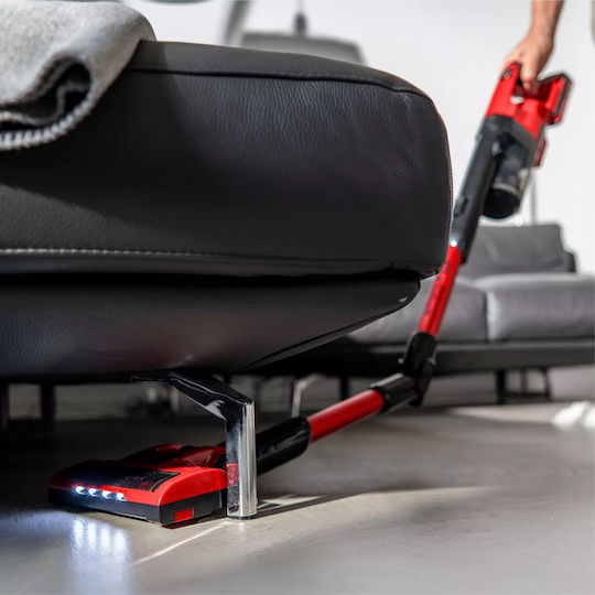 Einhell TE-SV 18 Li-FLX-Solo Επαναφορτιζόμενη Σκούπα 2 σε 1 Stick & Χειρός 18V Χωρίς Φορτιστή & Μπαταρία Κόκκινη