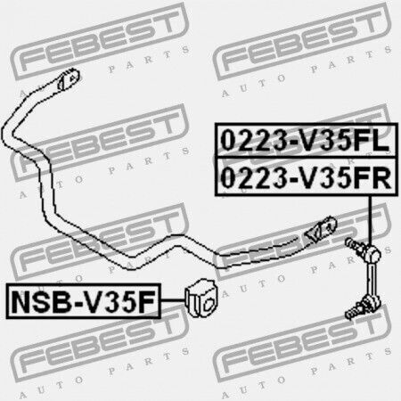 Febest Ανάρτηση για Nissan 350Z