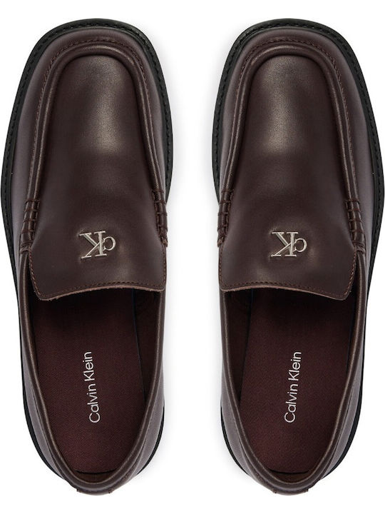 Women's Loafers in Burgundy Color