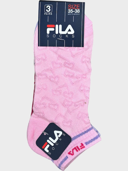 FILA Sport Kids Ankle Socks Multicolour 3 Pair