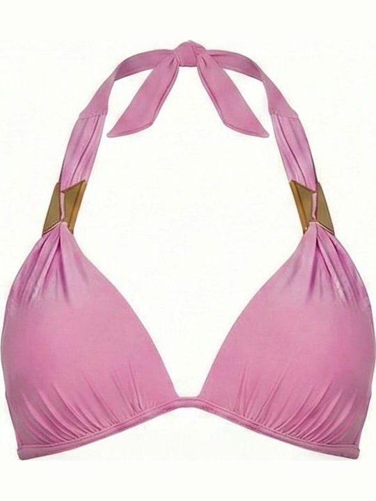 Top Bikini Cu Burete Roz