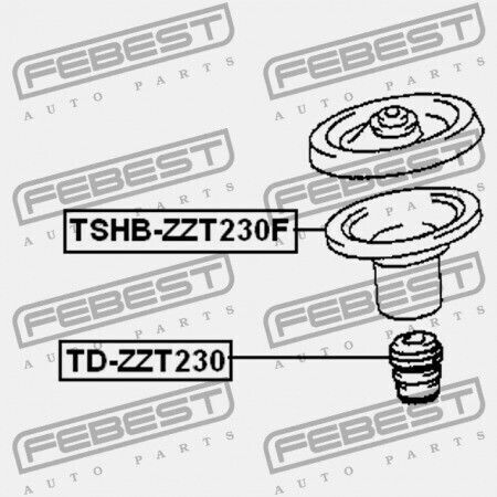 Front Shock Absorber Cover Toyota Celica Zzt23 1999.08-2005.07 Eu 48157-47010