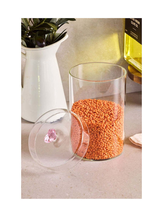 SteweHome SteweHome Glas Lebensmittelglas mit Deckel Transparent 950ml