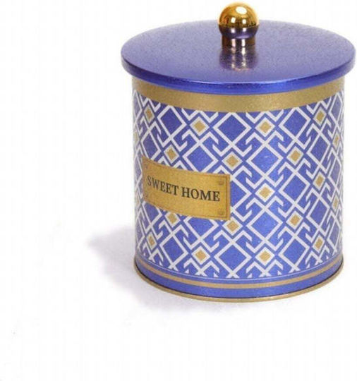 SteweHome Jar for Coffee / Tea / Sugar with Airtight Lid Metallic Purple 2400ml