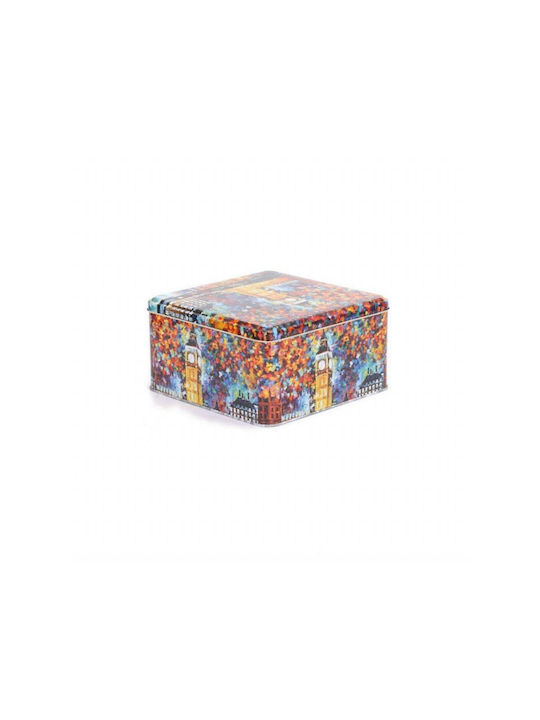 SteweHome General Use Vase with Metallic White Lid 20x20cm