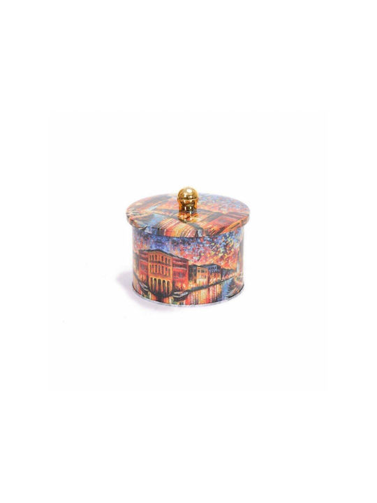 SteweHome Jar for Coffee Tea Sugar with Airtight Lid Metallic Beige 1300ml
