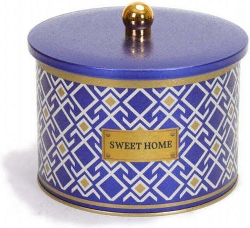 SteweHome Jar for Coffee Tea Sugar with Airtight Lid Metallic White 2900ml
