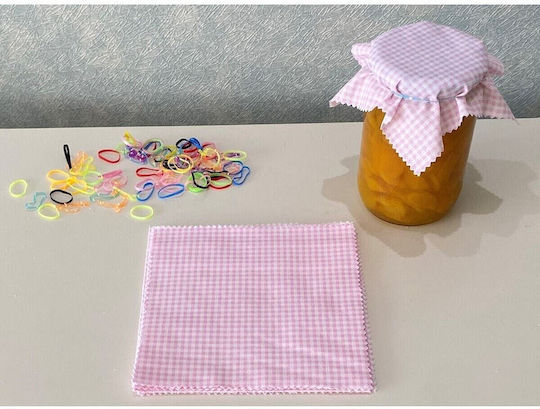 SteweHome Fabric Pink Placemats 25 Pieces