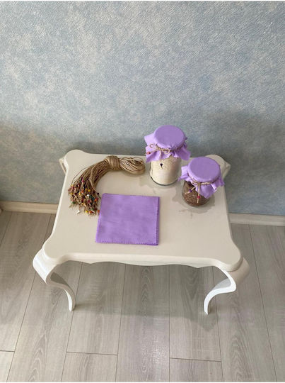 SteweHome Текстилни Лилави Салфетки 17x17см 50 Бройки