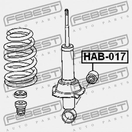 Купе Абсорбатор На Удари Задно Honda CR-V RD5 2002-2006 EU 52622-S7A-014