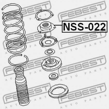 Предно Съединение Абсорбатор На Удари NIssa Terrano R50 1995.09-2002.08 Jp 54320-0w000