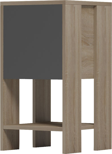 Nachttisch Argus Holz Beiges 30x30x55cm