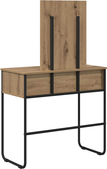 Schreibtisch Artisan Holz Eiche 81x40x131cm