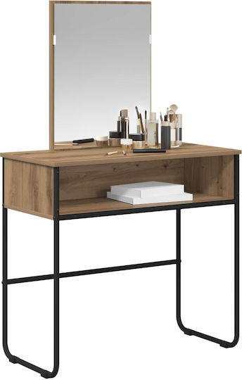 Schreibtisch Artisan Holz Eiche 81x40x131cm