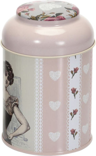 SteweHome Metallic White Spice Jars 6 Pieces