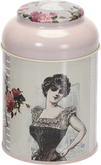 SteweHome Metallic White Spice Jars 6 Pieces
