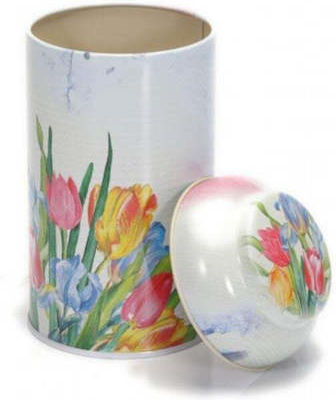 SteweHome Spice Jar Metallic White