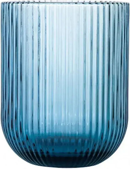Cryspo Trio Noris Water Whiskey Goblets Glass Blue 350ml 24 Pieces