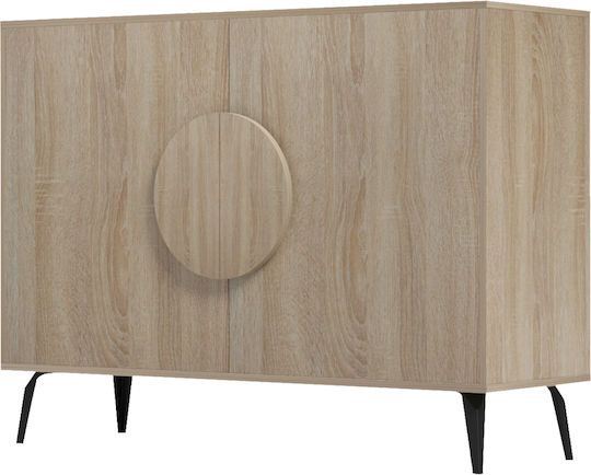 Буфет Savore от Дърво и Метал Черни 110x35.5x82cm