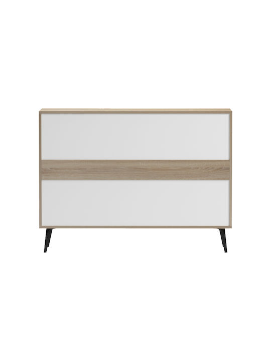 Буфет Savore от Дърво и Метал Черни 110x35.5x82cm