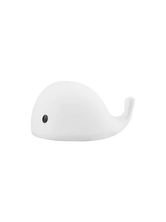 Flow Lumini LED Lămpi de masă pentru copii Proiector Moby cu Proiecție de Stele Alb
