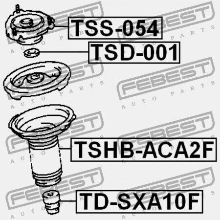 Amortizor De Șocuri Fata Rebound Toyota Celica St20 1993.09-1999.08 Jp 48331-42010