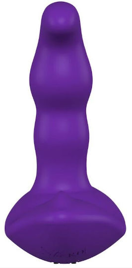 She.e.o Drehbare Anal Plug mit Kabelloser Funktion und Vibration Set Lila