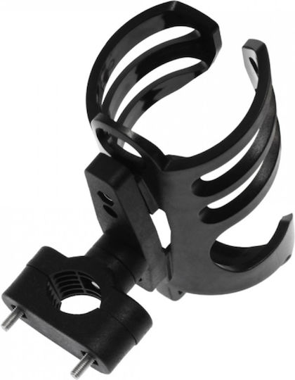Handlebar Bottle Cup Holder for Motorcycle or Bicycle Black Oem