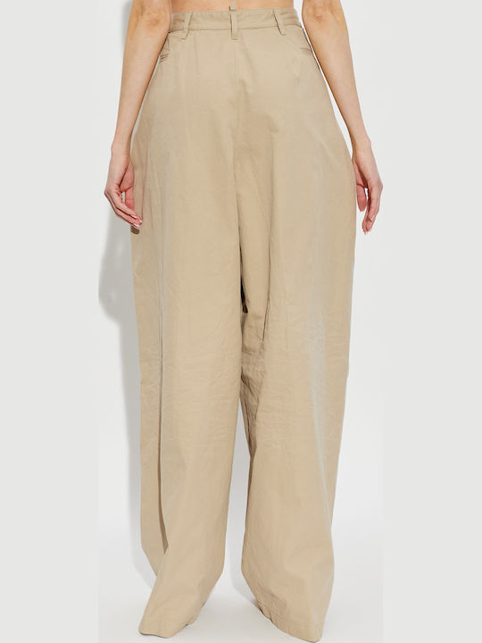 Dsquared2 Damen Stoffhose Beige