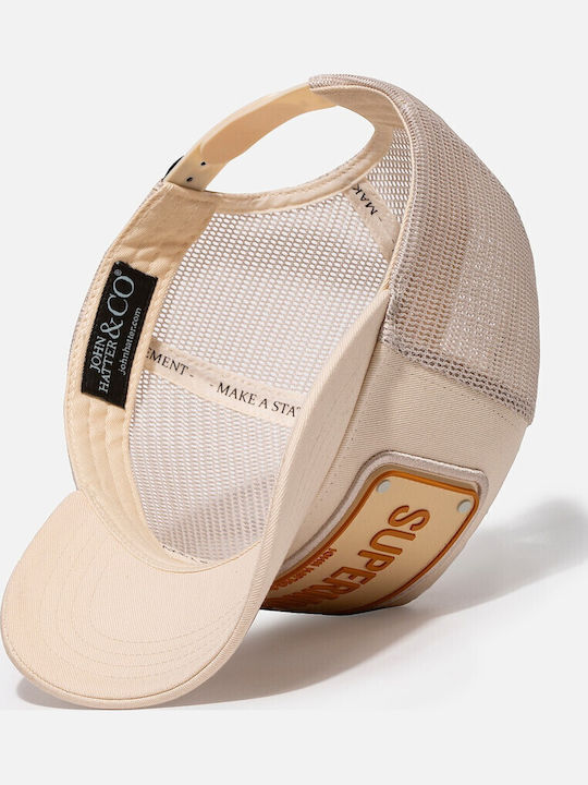 Supermom Bej Cap Rubber Patch John Hatter & Co