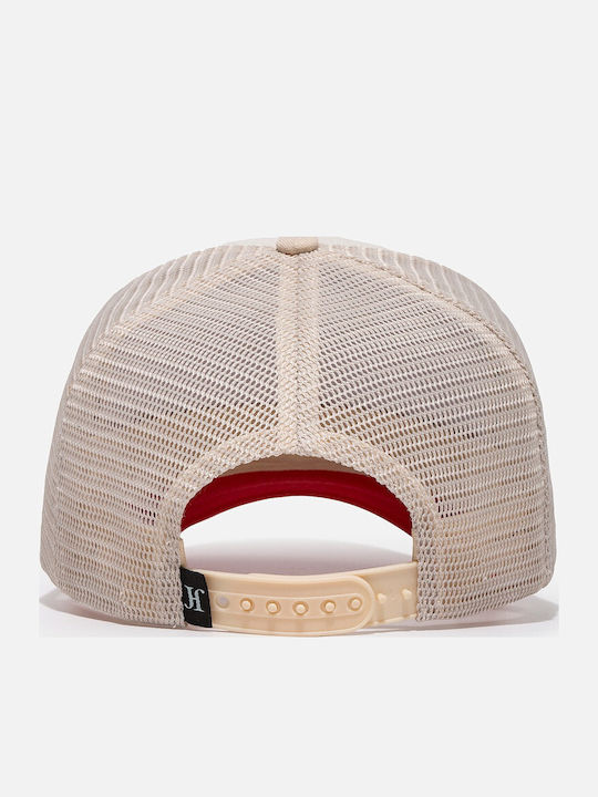 Sugardaddy Beige-Red Hat Rubber Patch John Hatter & Co