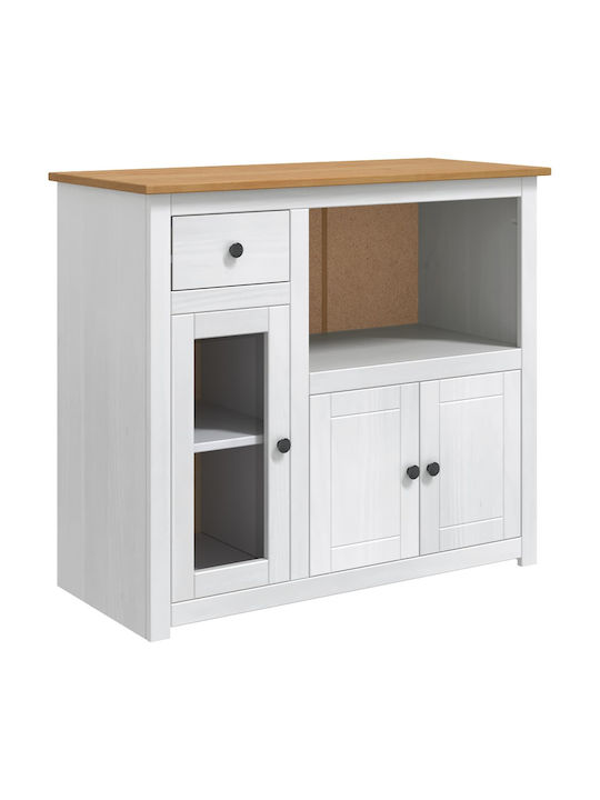 Boden Küchenschrank Weiß 99.5x44x86.5cm