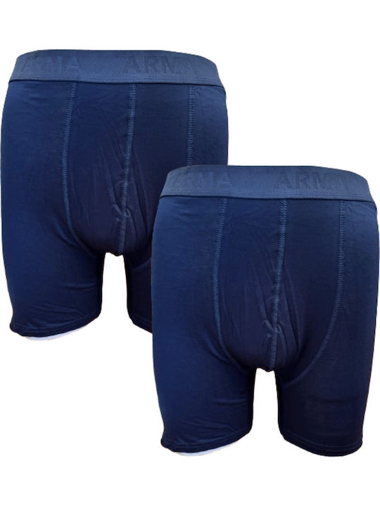 Ανδρικά Μποξεράκια Μπλε Σκούρο 2Pack