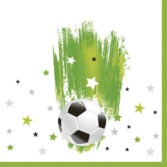 Set Plates Cups Napkins Football