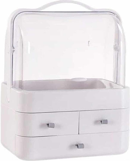 Organizator Cosmetice Cu 3 Sertare Transparent