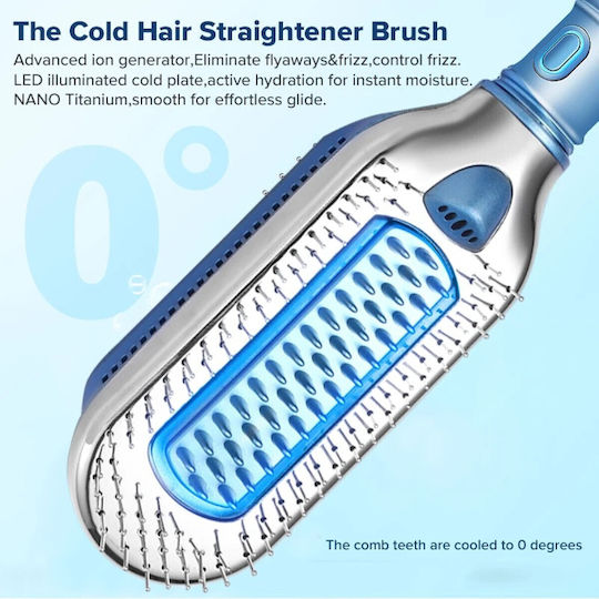 Electric Hair Brush with Air for Hair Straightening 85W