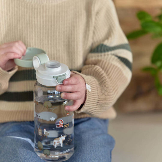 Little Dutch Παιδικό Παγούρι με Pop-Up Καπάκι Non Spill 600ml