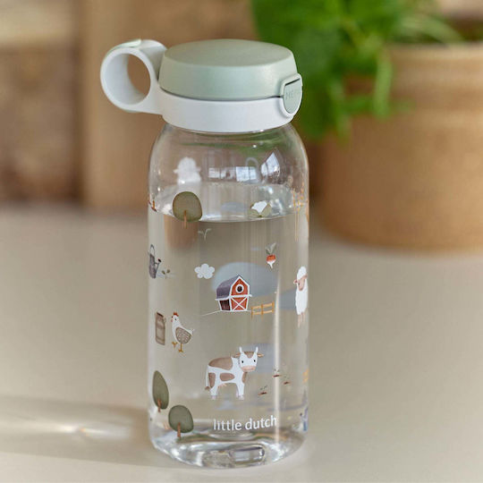 Little Dutch Παιδικό Παγούρι με Pop-Up Καπάκι Non Spill 600ml