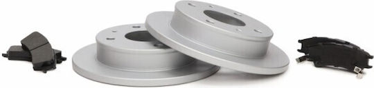 Set discuri și plăcuțe de frână față Hyundai Atos 51712-02000