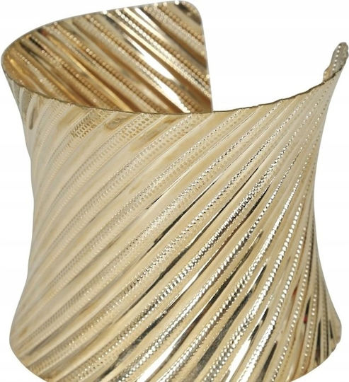 Karnevalsaccessoires Gold Armband aus Metall