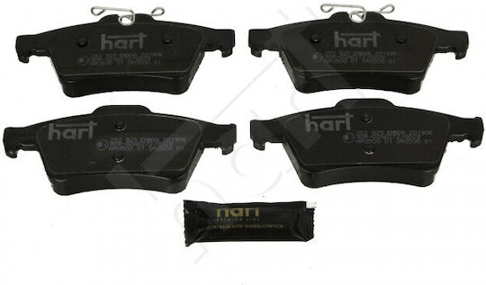 Plăcuțe De Frână Partea Din Spate C-Max Mazda 5 Vectra C 1233679