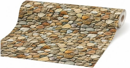 Αυτοκόλλητο Πάνελ Τοίχου Πέτρες Mix Color 300x120cm General Trade 558023 Generaltrade