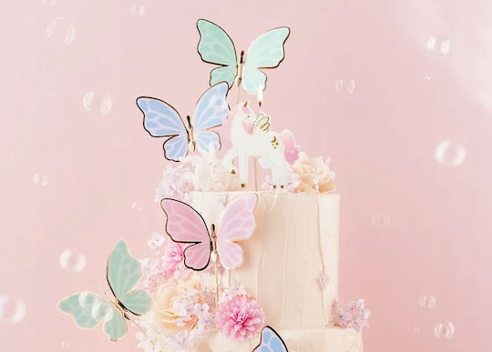 Candle Cake Magic Unicorn Birthday First Year 9cm