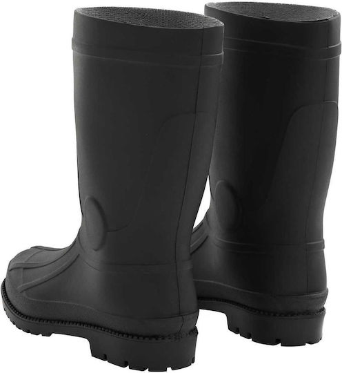 Cizme de ploaie PVC Mărimea 41 Negru 42043470 Negru