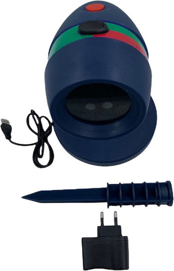 Christmas Spotlight Laser with Red / Green Lighting