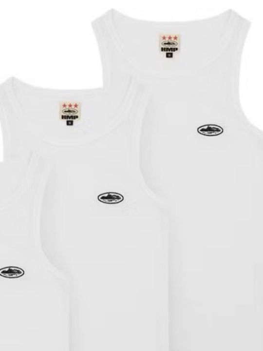 Corteiz Tank Top Weiß 3er Pack