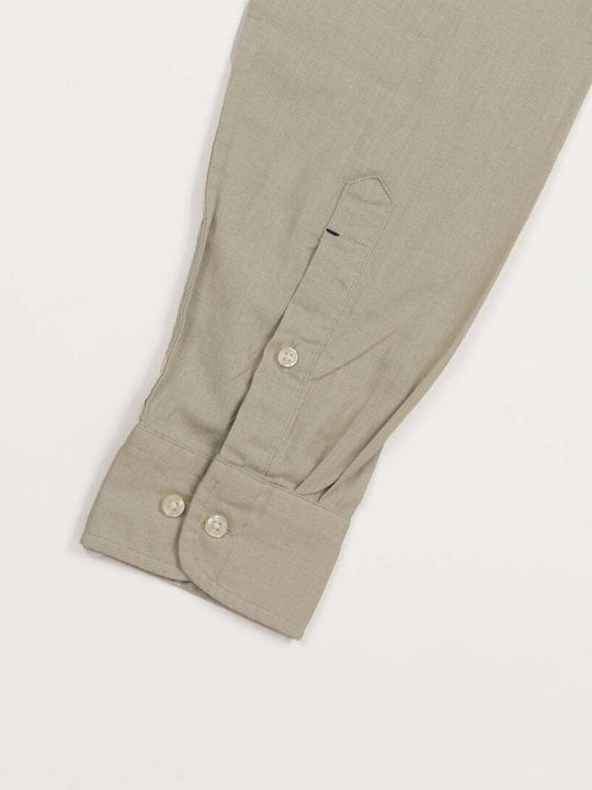 Long-Sleeve Shirt in Regular Fit Misto Lino