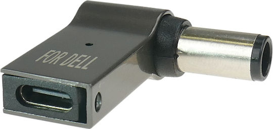 Adaptor USB-C pentru alimentare laptop 7.4x5.0mm soclu + pin