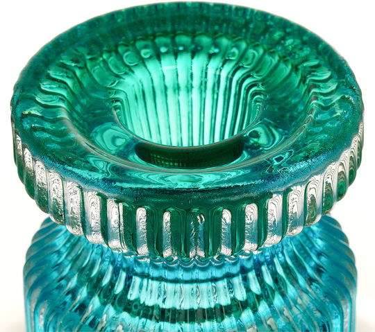 SteweHome Tischdekoration Glas Bunt 6x6x8,5 cm