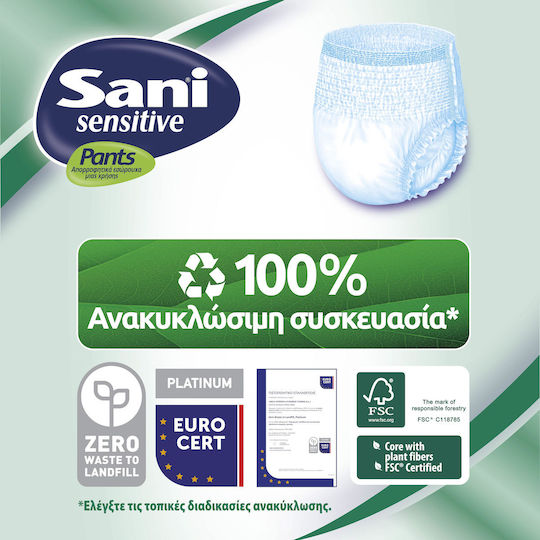 Sani Sensitive in Weiß Farbe 24Stück